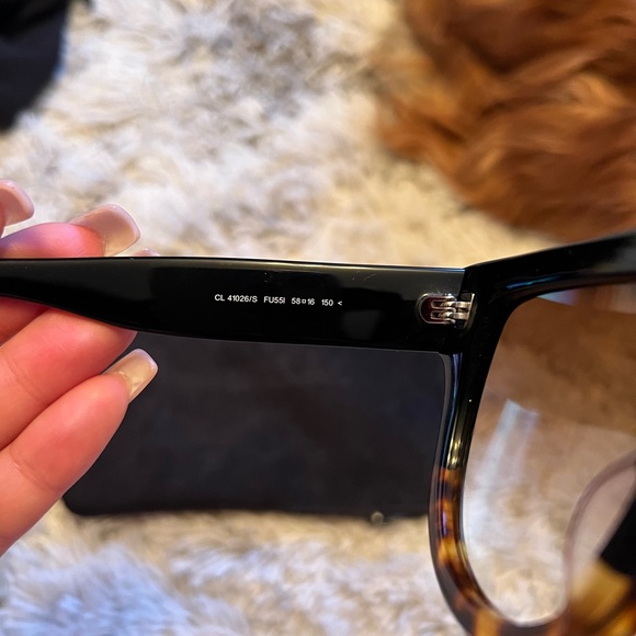 Celine CL 41026/S Black & Tortoiseshell frame - Picture 7 of 9